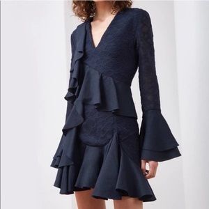 CUTE NAVY C/MEO DRESS (NWT)